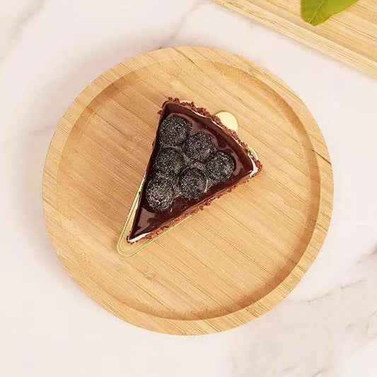 Bambu Yuvarlak Servis Tabağı  20x20cm