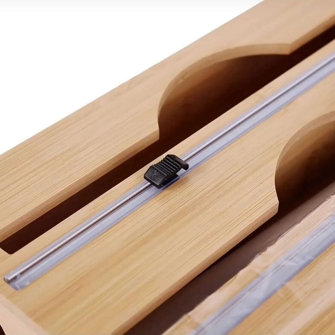 Bamboo Roll Organizer, Stretch Film, Aluminum Foil, Wax Paper