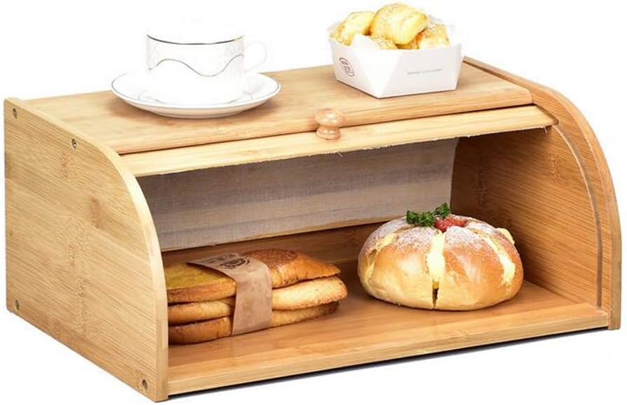 Bambu Ekmek Saklama Kutusu, Sürgü Kapaklı