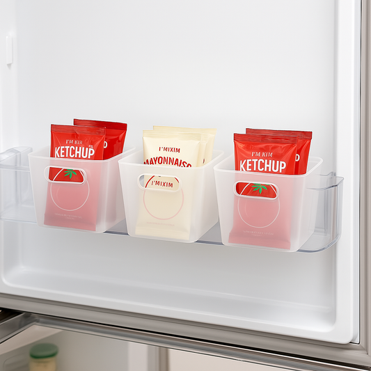 Buzdolabı & Kapak İçi Düzenleyici – Çok Amaçlı Organizer Kutu