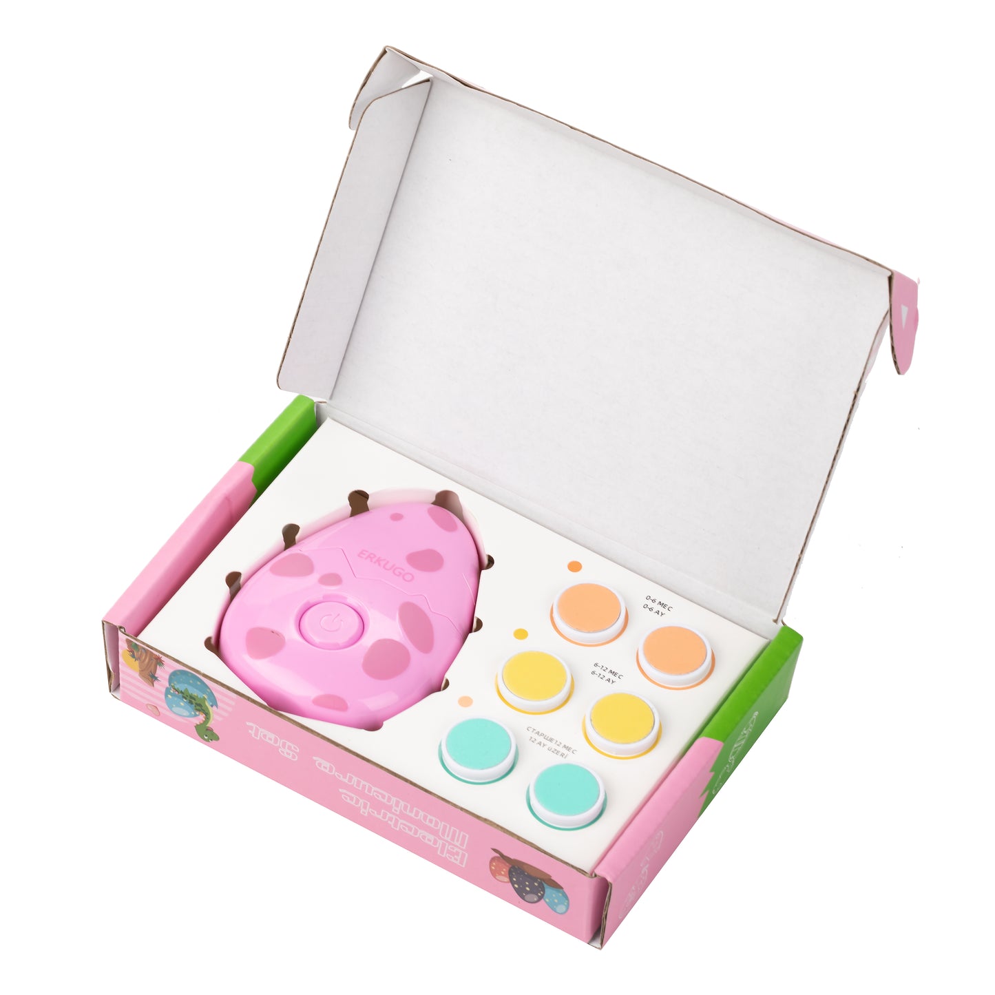 Dinosaur Egg Baby Nail File – Safe, Quiet and Fun!