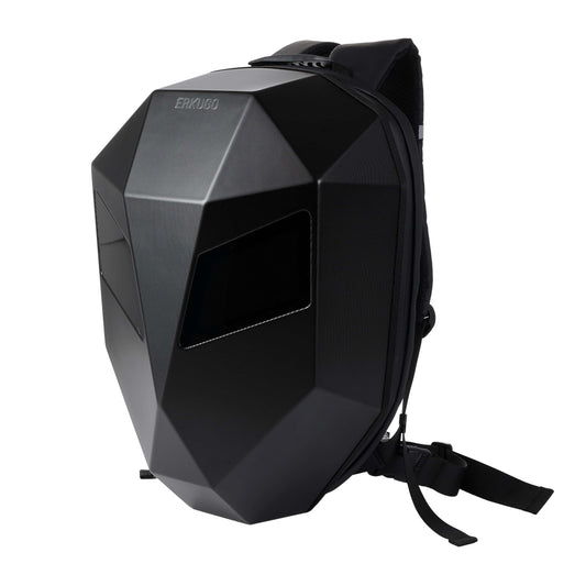 Devil Eye Led Eyes Backpack, Black, Helmet Bag