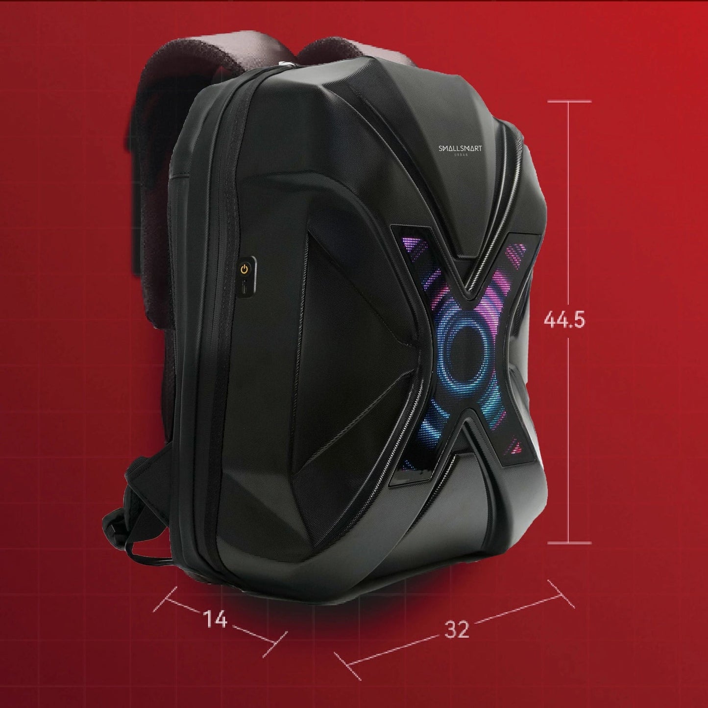 X Led Ekranlı Sırt Çantası, Motorcu Çantası