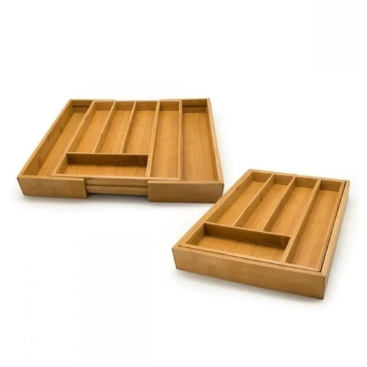 Bambu Çekmece Organizeri, Kaşıklık, 5-7 Bölmeli