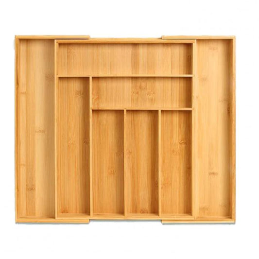 Bambu Çekmece Organizeri, Kaşıklık, 6-8 Bölmeli