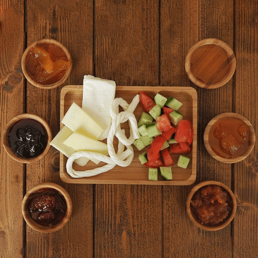 Bambu Çerezlik, Sosluk, Reçel Kasesi 6x3cm