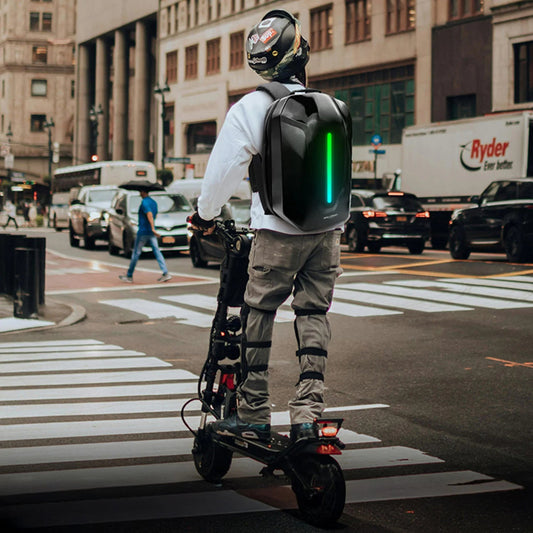 Line Led Screen Backpack, Biker Bag