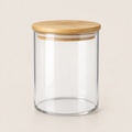 Borosilicate Glass Candle Holder, 10cm x 10cm Cylinder