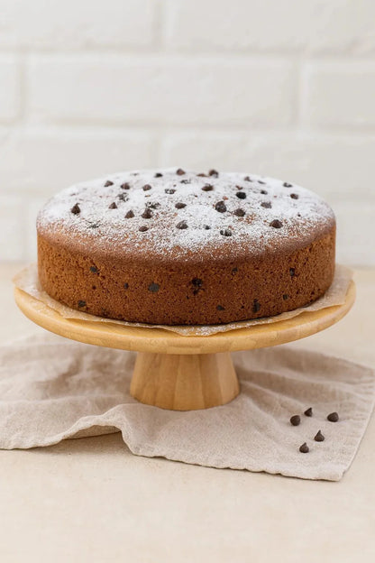 Bambu Oval Ayaklı Sunum Standı, Kek Yükseltici (24.5x5.5CM)