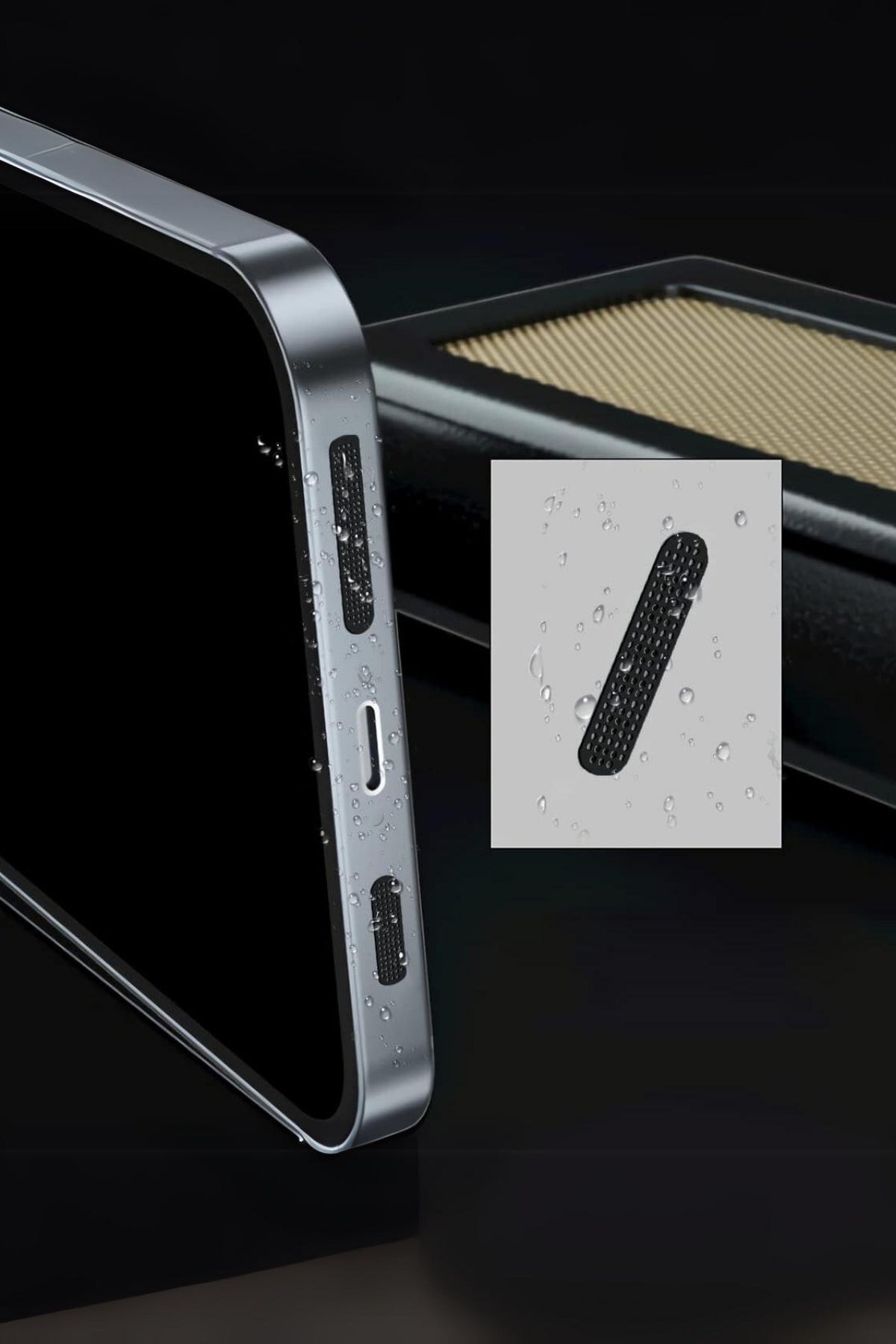 20 Adet Cep Telefonu Hoparlör Için Toz Önleyici Sticker, Apple Hoparlör Koruyucu Sticker - erkugo. dekoratif, işlevsel.