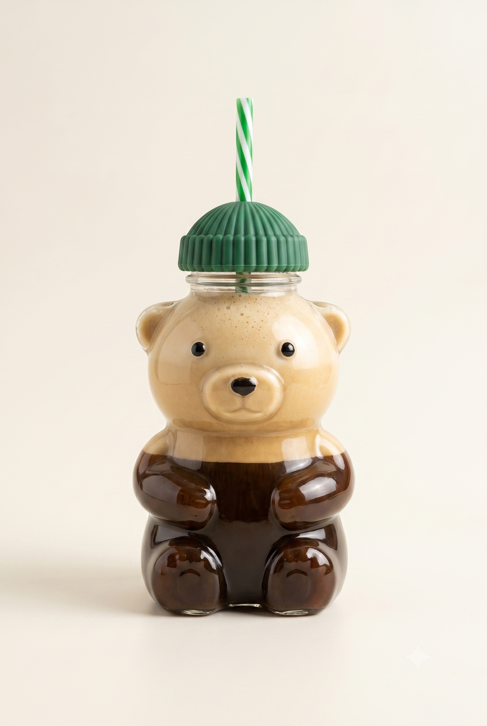 Sweet Bear - Pipetli Bardak, 500ml