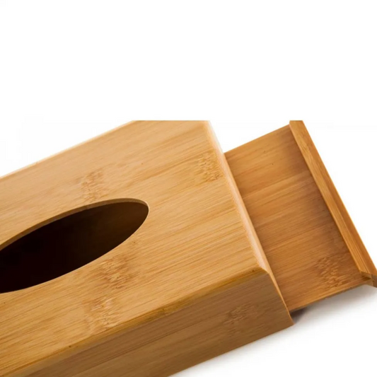 Bamboo Napkin Box, Table Napkin Holder Box