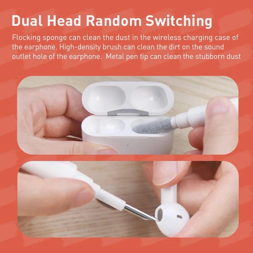 5 Fonksiyonlu Bluetooth Kulaklık, Klavye, Telefon, Kamera, Bilgisayar Temizleme Fırçası - erkugo. dekoratif, işlevsel.