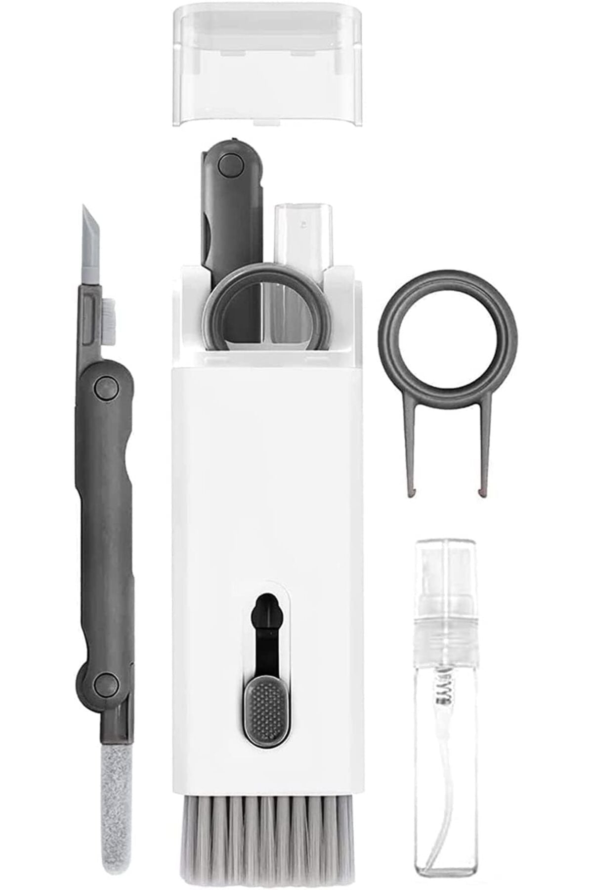7 Fonksiyonlu Telefon, AirPods, Bluetooth Kulaklık, Klavye ve Ekran Temizleme Kiti - erkugo. dekoratif, işlevsel.