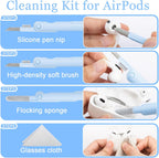 7 Fonksiyonlu Telefon, AirPods, Bluetooth Kulaklık, Klavye ve Ekran Temizleme Kiti - erkugo. dekoratif, işlevsel.