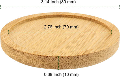 Bamboo Coasters, Set of 6