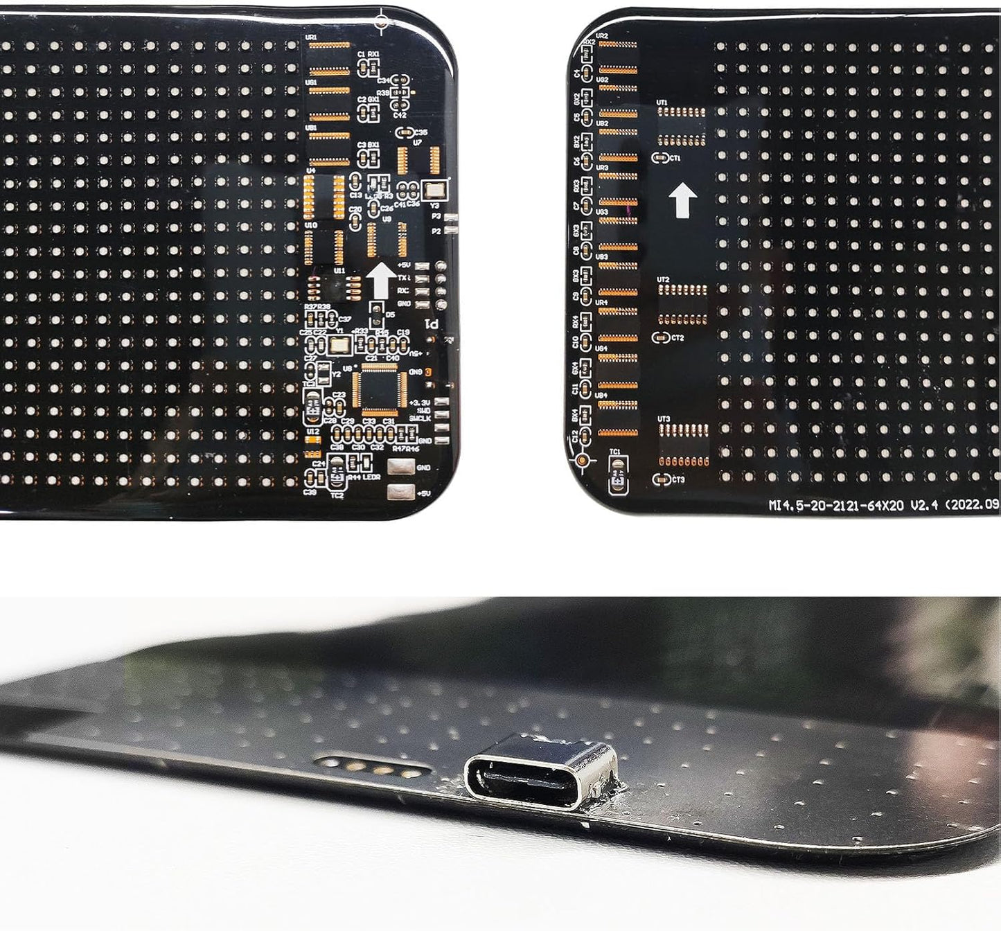 Phone App Controlled Programmable Car LED Display – Scrolling Text and Emoji Display