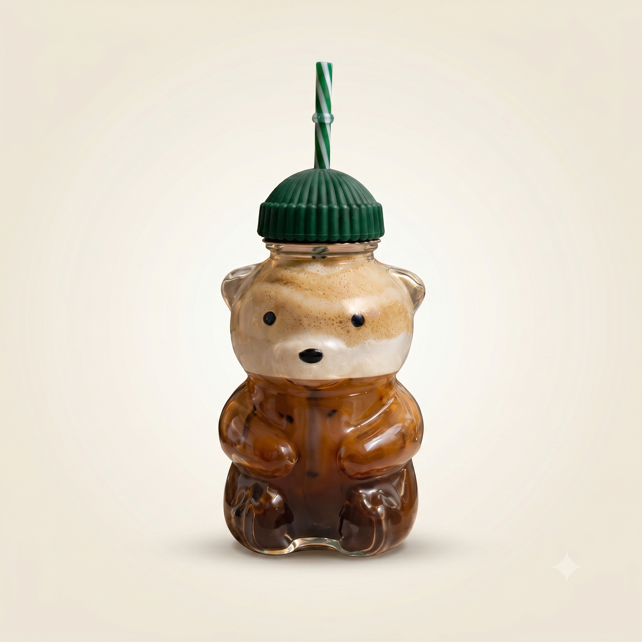 Sweet Bear - Pipetli Bardak, 500ml