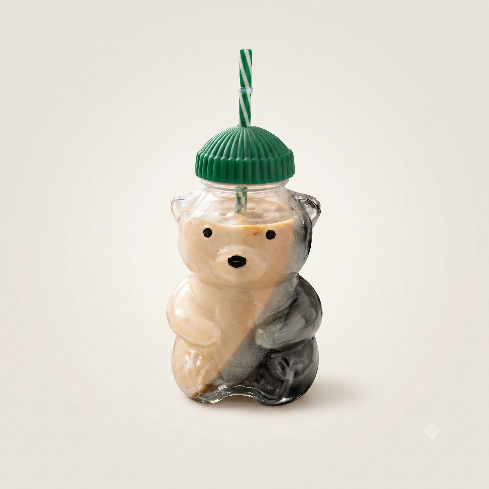 Sweet Bear - Pipetli Bardak, 500ml