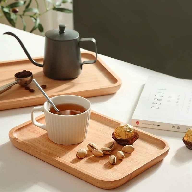 Bambu Dikdörtgen Tabak 2'li Set - erkugo. dekoratif, işlevsel.