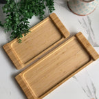 Bambu Dikey Tepsi 28x13cm - erkugo. dekoratif, işlevsel.