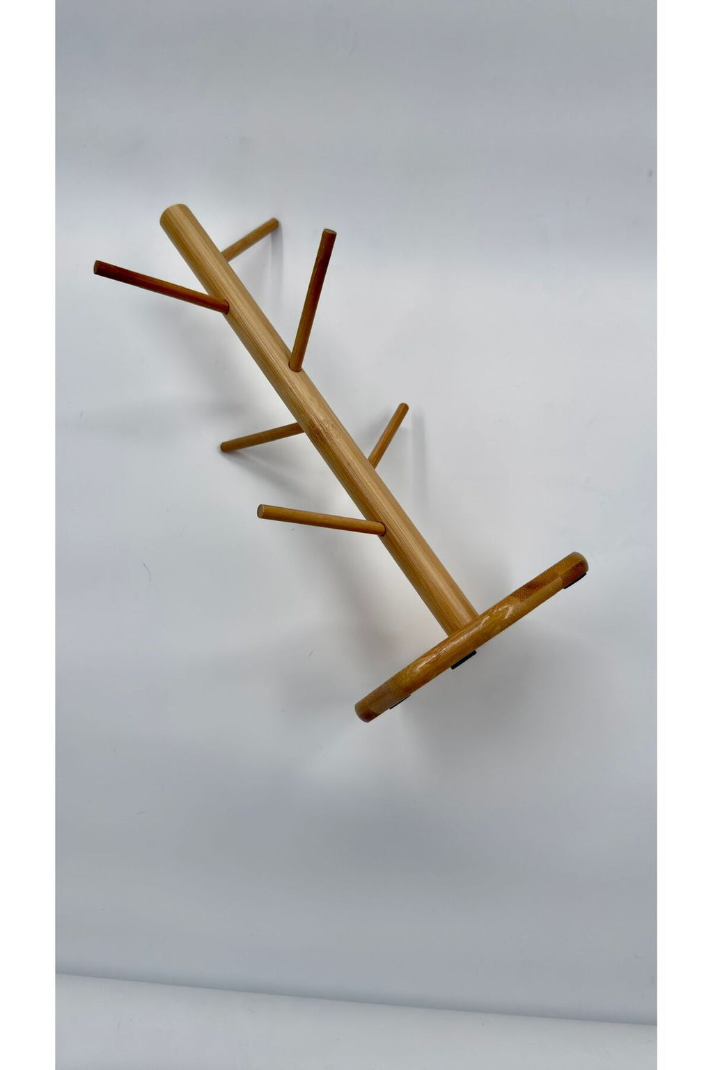 Bambu Fincan Askılığı, Bardaklık (35CM) - erkugo. dekoratif, işlevsel.