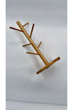 Bambu Fincan Askılığı, Bardaklık (35CM) - erkugo. dekoratif, işlevsel.