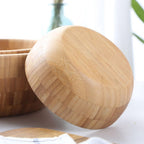 Bambu İskandinav Salata Kasesi, 3'lü Set - erkugo. dekoratif, işlevsel.