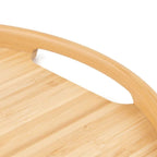 Bambu İskandinav Tepsi Seti, Oval - erkugo. dekoratif, işlevsel.