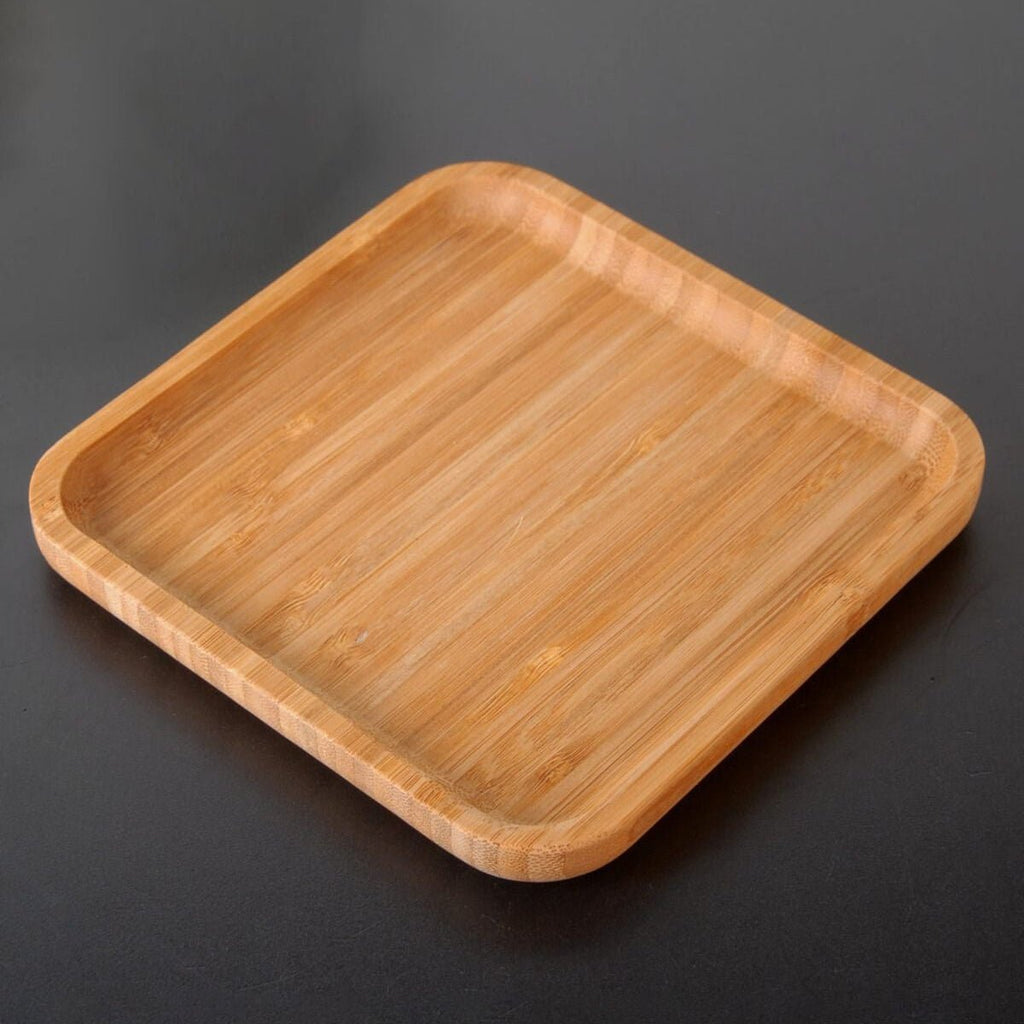 Bambu Kare Servis Tabağı 25x25cm - erkugo. dekoratif, işlevsel.