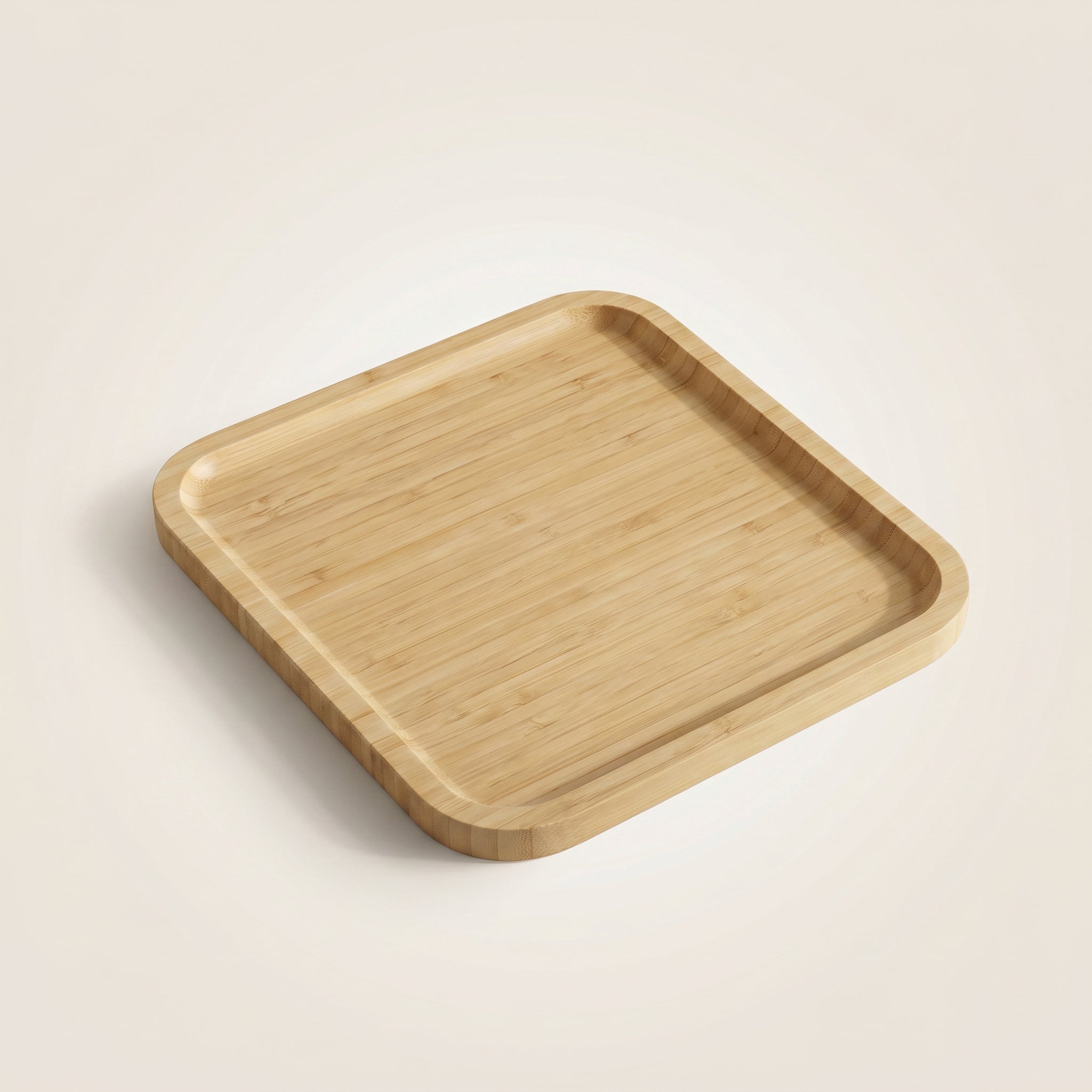 Bambu Kare Servis Tabağı 25x25cm - erkugo. dekoratif, işlevsel.