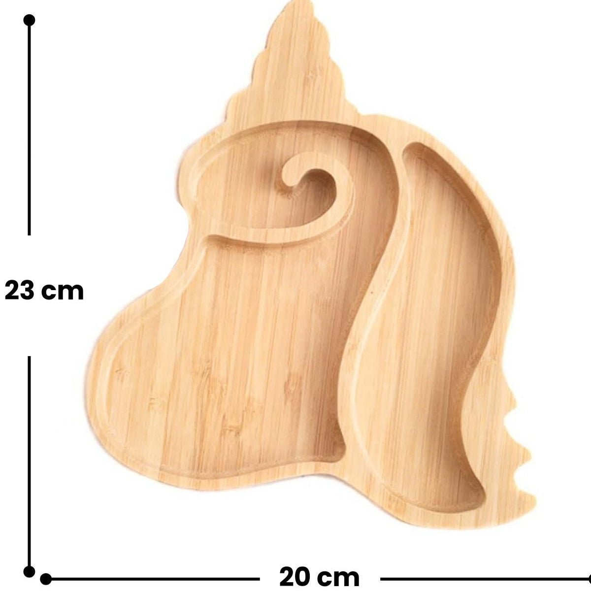 Bambu Mama Tabağı, Unicorn - erkugo. dekoratif, işlevsel.