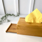 Bambu Peçetelik Kutusu 23 cm - erkugo. dekoratif, işlevsel.