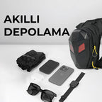 Çift LED Ekranlı Mini Bacak Çantası – Göz Tasarımlı, Ayarlanabilir Askılı, Unisex Teknolojik Çanta - erkugo. dekoratif, işlevsel.