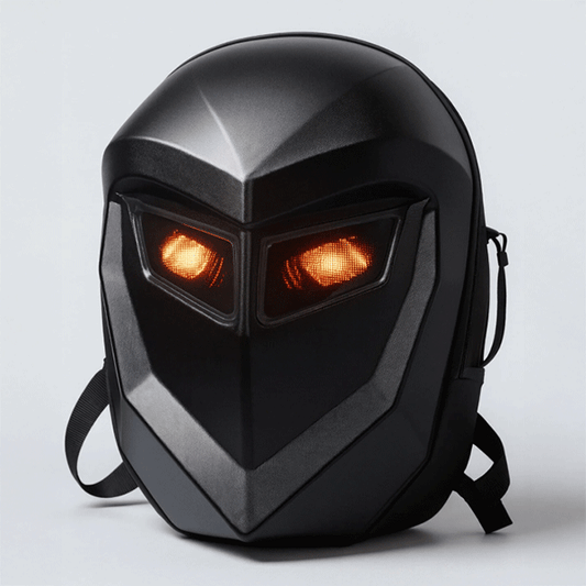 Led Gözlü Motor Sırt Çantası, Ledli Sırt Çantası, Telefon Kontrol / Kask Taşıma Çantası