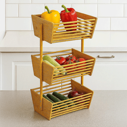 Bambu Sebzelik, Bambu Raflı Organizer