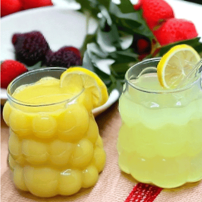 2 Adet Borosilikat  Sunum Bardağı, Kahve Bardağı, Isı Dayanıklı Bardak Üzüm