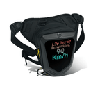 LED Ekranlı Mini Bacak Çantası – Ayarlanabilir Askılı, Unisex, Günlük ve Outdoor Kullanım - erkugo. dekoratif, işlevsel.