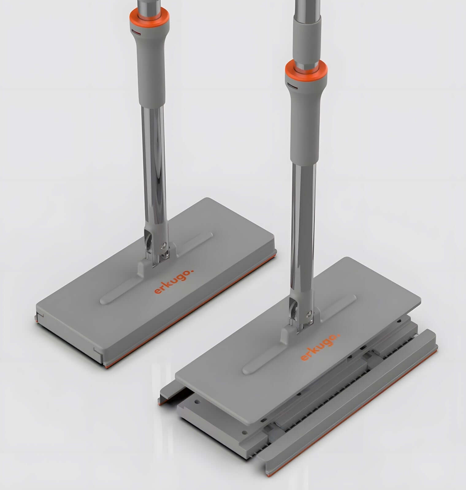 One Touch Mop, Otomatik Bez Kilitleme Mekanizmalı Kolay Mop - erkugo. dekoratif, işlevsel.
