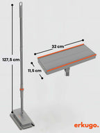 One Touch Mop, Otomatik Bez Kilitleme Mekanizmalı Kolay Mop - erkugo. dekoratif, işlevsel.