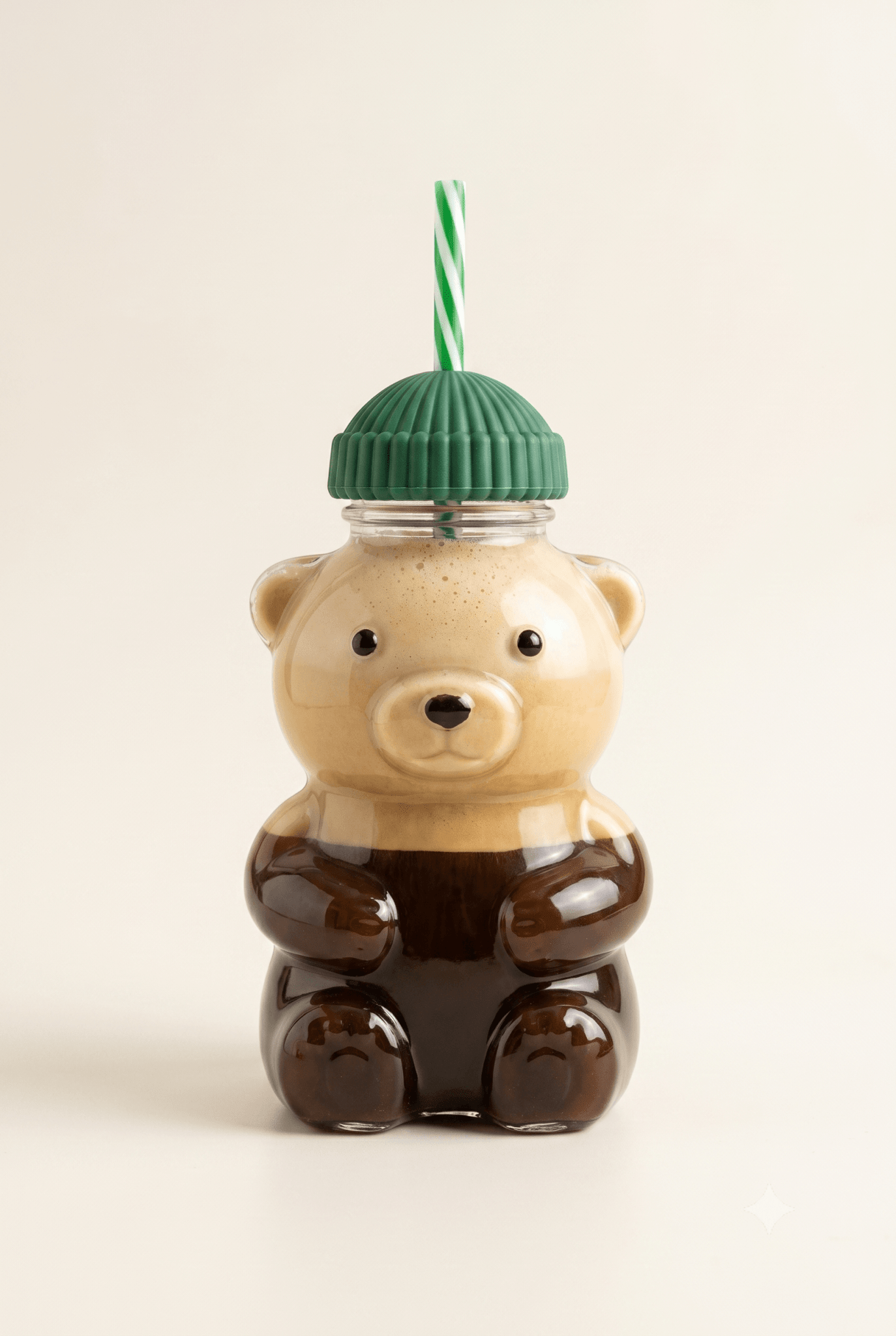 Sweet Bear - Pipetli Bardak, 500ml - erkugo. dekoratif, işlevsel.