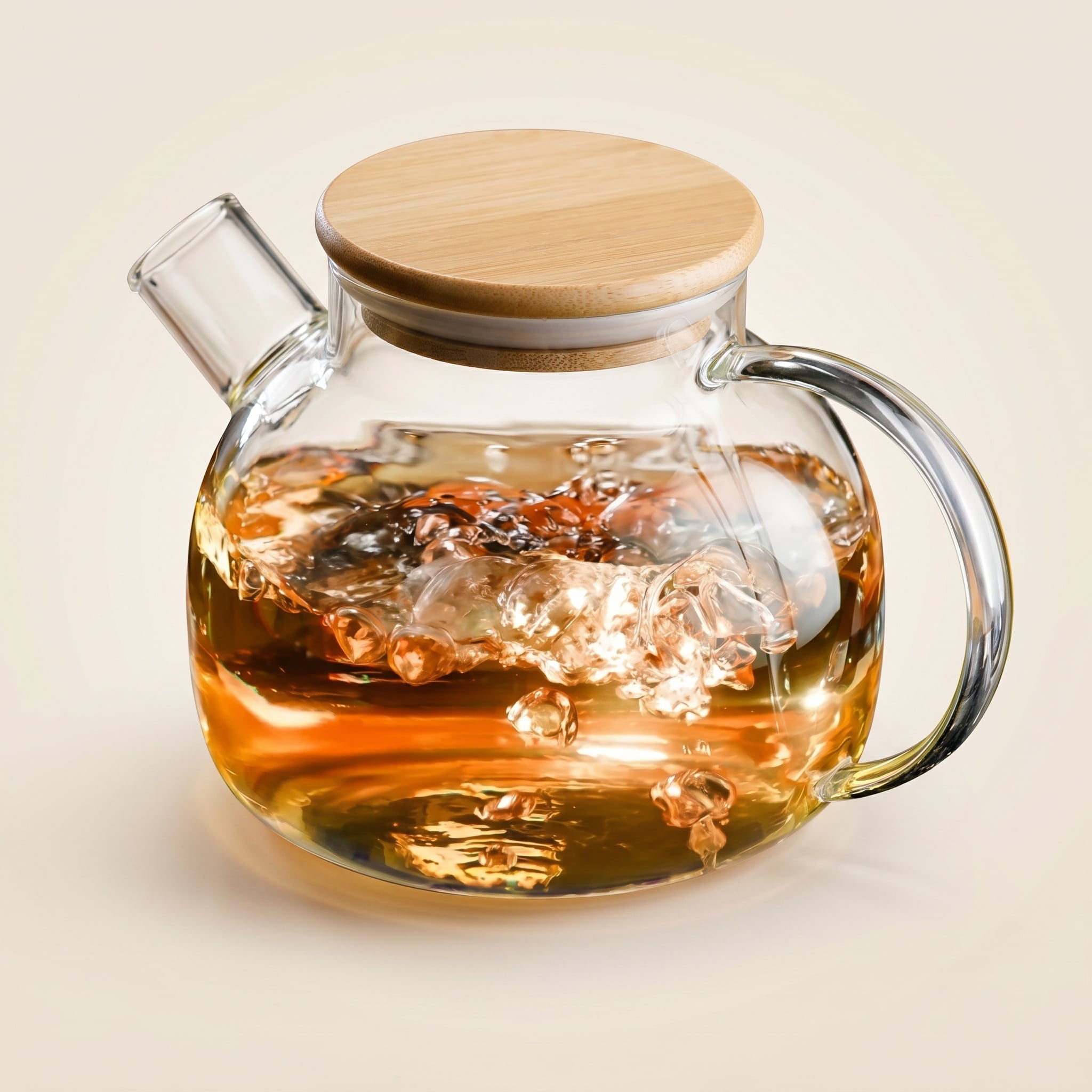 Teapot Cam Demlik, Borosilikat, Süzgeçli - erkugo. dekoratif, işlevsel.